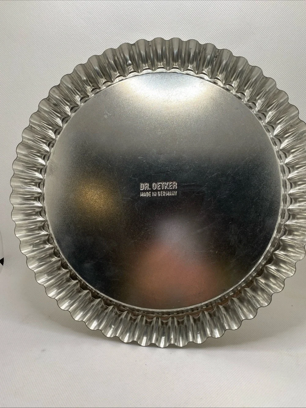 German Dr Oetker Fluted Quiche, Tart Pan - 11 inch